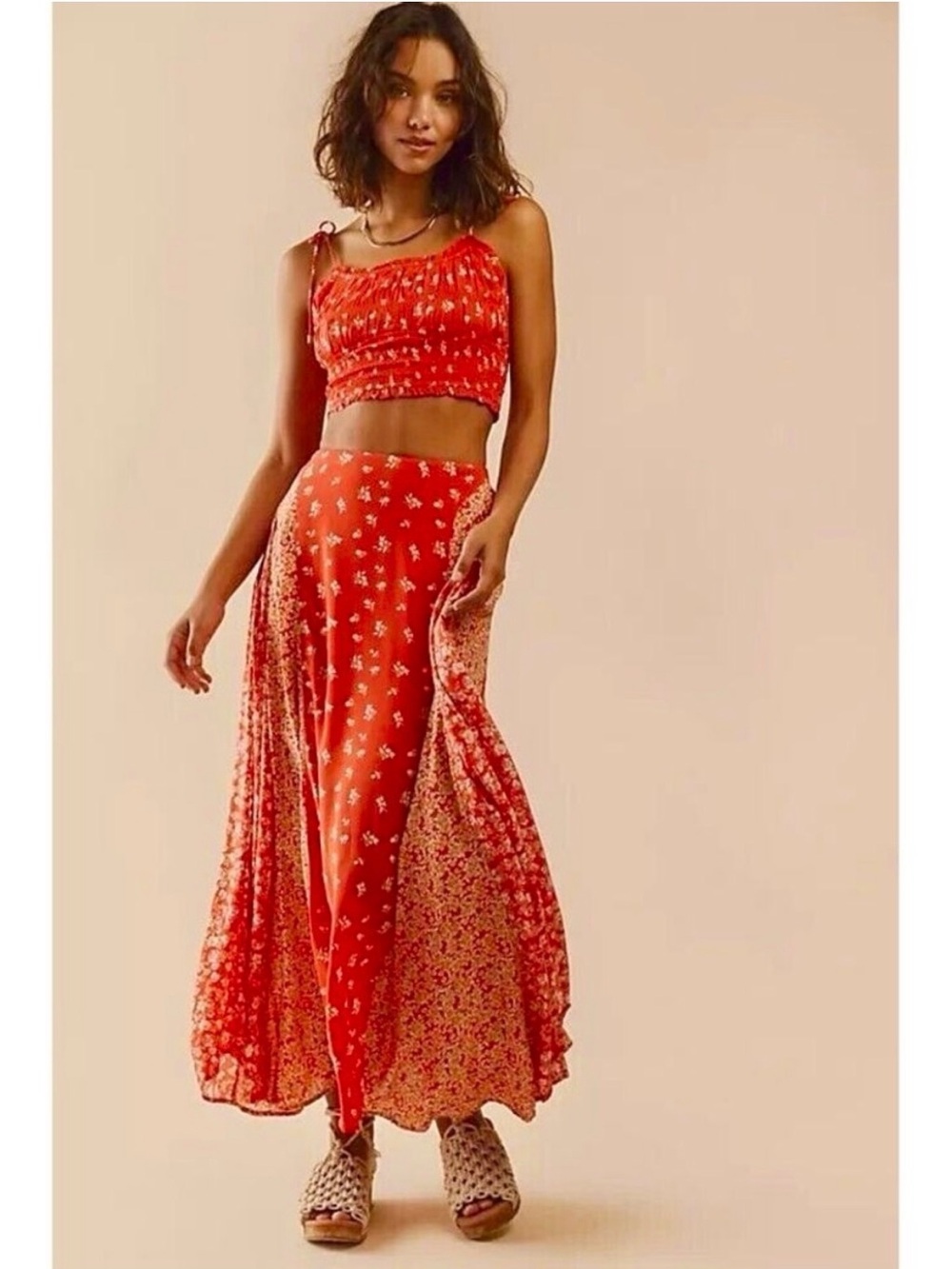 Free People Kaia Maxi Skirt